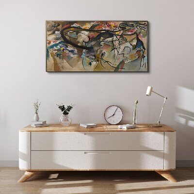 Tablou canvas Compoziția V Kandinsky