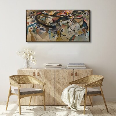 Tablou canvas Compoziția V Kandinsky