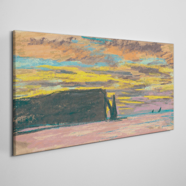 Tablou canvas Apus de soare Claude Monet
