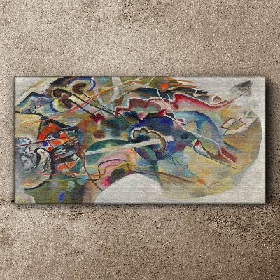 Tablou canvas Abstracție Wassily Kandinsky