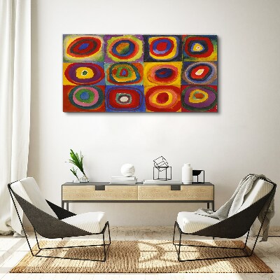Tablou pe panza Kandinsky multicolor