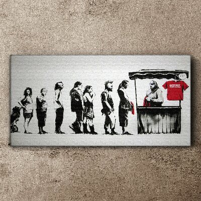 Tablou pe panza Festivalul Banksy