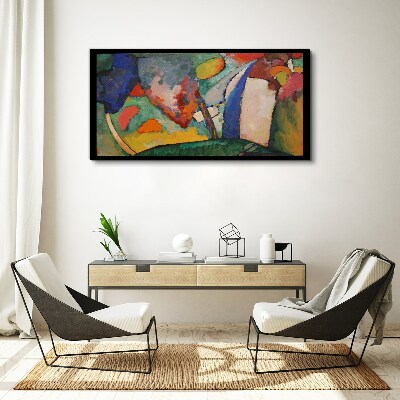 Tablou pe panza Abstracția cascadei Kandinsky