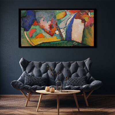 Tablou pe panza Abstracția cascadei Kandinsky