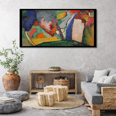 Tablou pe panza Abstracția cascadei Kandinsky