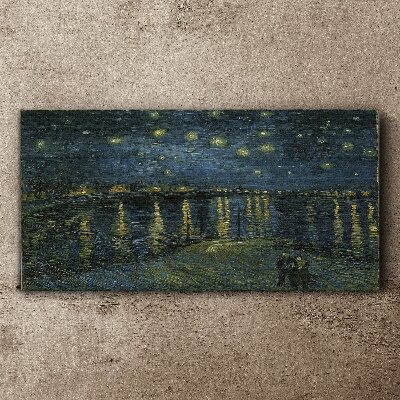 Tablou canvas Noaptea înstelată Van Gogh