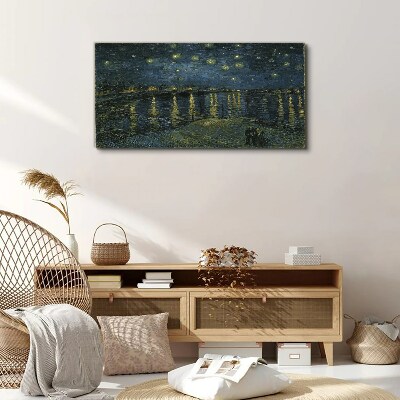 Tablou canvas Stele peste Ron