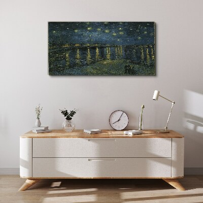 Tablou canvas Stele peste Ron