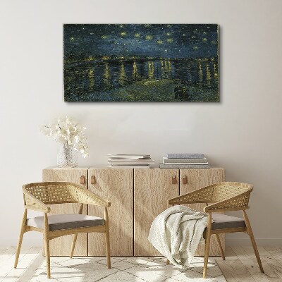 Tablou canvas Stele peste Ron
