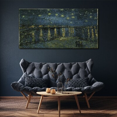 Tablou canvas Stele peste Ron