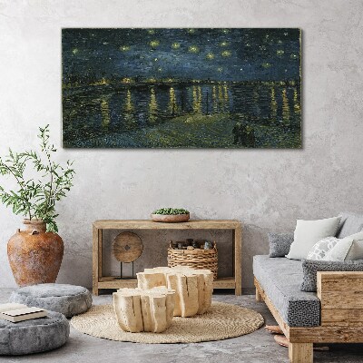 Tablou canvas Stele peste Ron