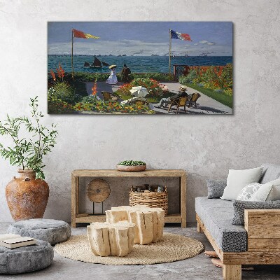 Tablou canvas O zi de vară la malul mării