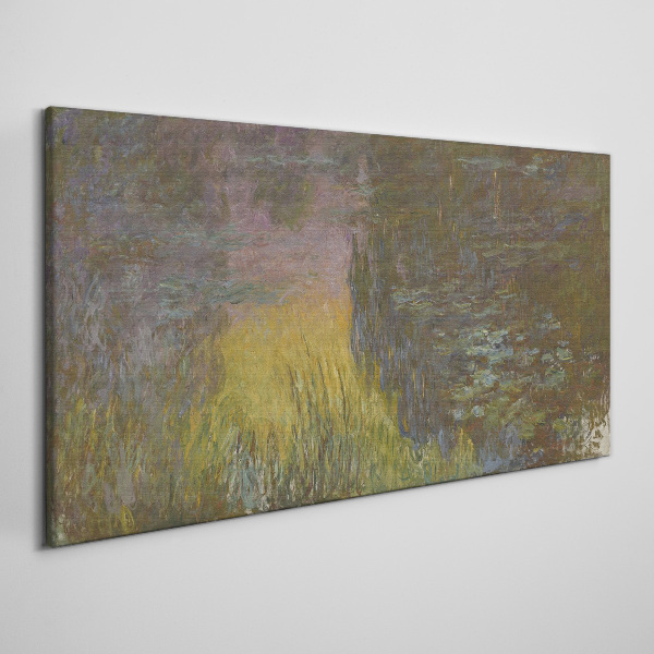 Tablou canvas Reflecție aurie în apă