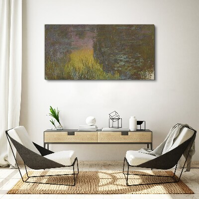 Tablou canvas Reflecție aurie în apă