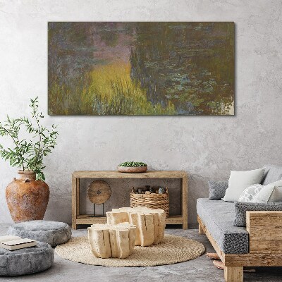 Tablou canvas Reflecție aurie în apă