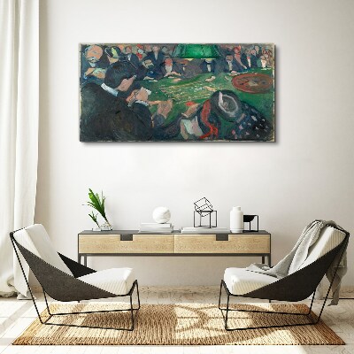 Tablou canvas Ruleta Edvard Munch