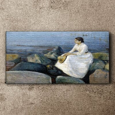 Tablou canvas Reflecții pe malul mării