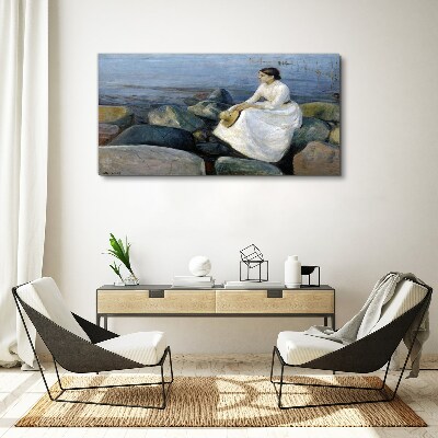 Tablou canvas Reflecții pe malul mării