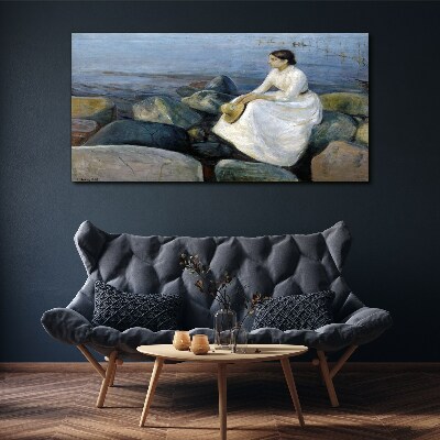 Tablou canvas Reflecții pe malul mării