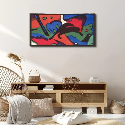 Tablou canvas Călărețul albastru Vasily Kandinsky