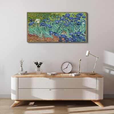 Tablou canvas Irisi în grădină