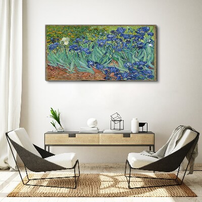 Tablou canvas Irisi în grădină