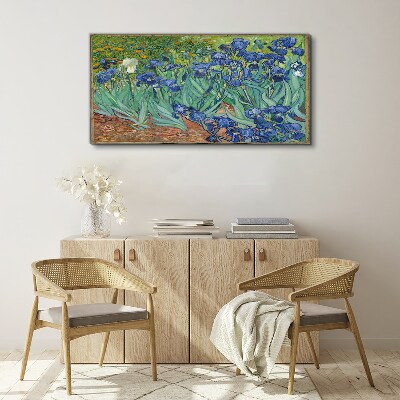 Tablou canvas Irisi în grădină