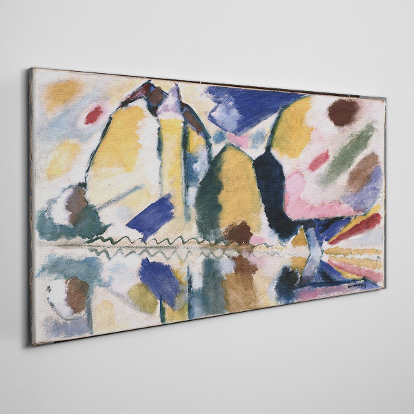 Tablou canvas Peisaj abstract în culorile naturii