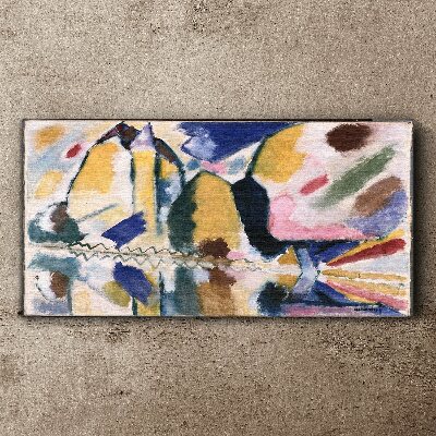 Tablou canvas Peisaj abstract în culorile naturii