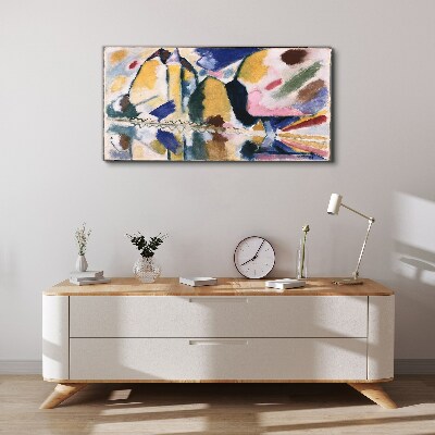 Tablou canvas Peisaj abstract în culorile naturii