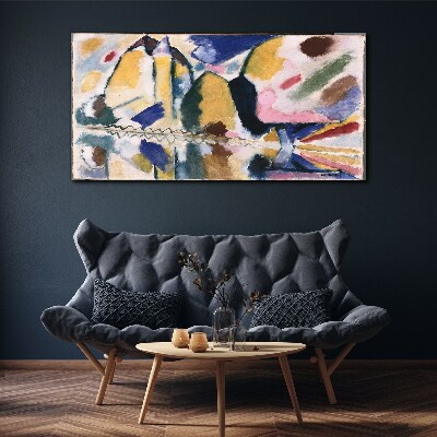 Tablou canvas Peisaj abstract în culorile naturii