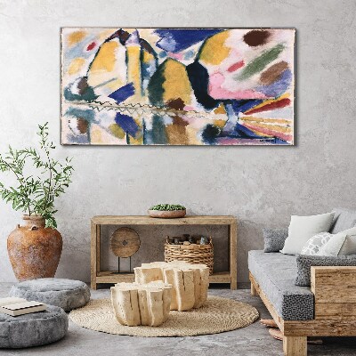 Tablou canvas Peisaj abstract în culorile naturii
