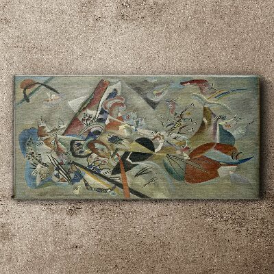 Tablou canvas Peisaj abstract de culori
