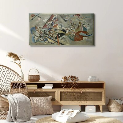 Tablou canvas Peisaj abstract de culori