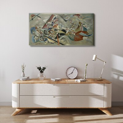 Tablou canvas Peisaj abstract de culori