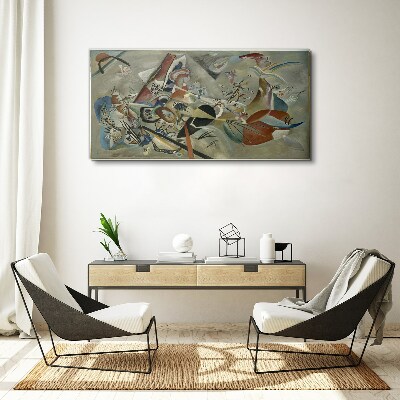 Tablou canvas Peisaj abstract de culori