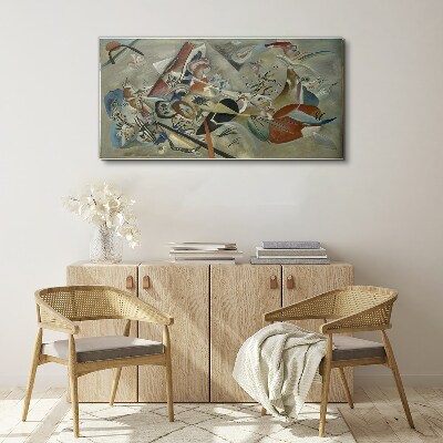 Tablou canvas Peisaj abstract de culori