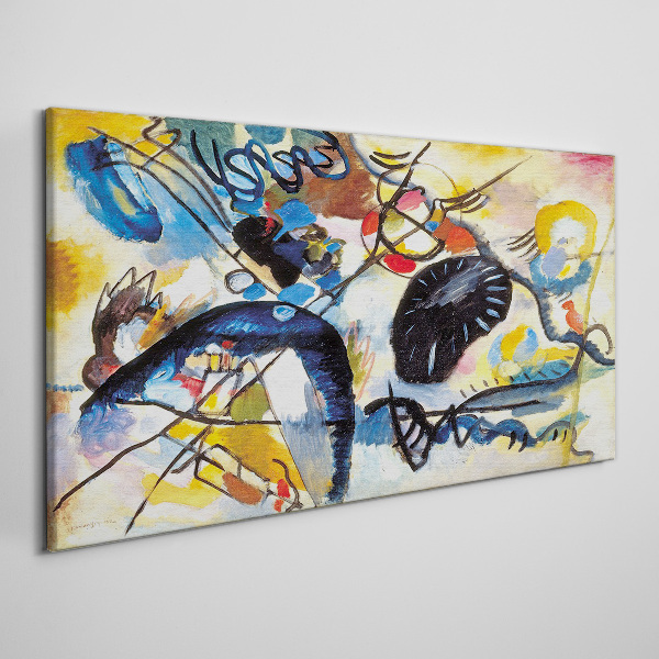 Tablou canvas Peisaj abstract de culori