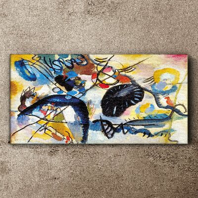 Tablou canvas Peisaj abstract de culori