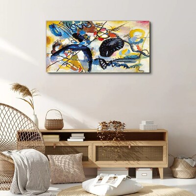 Tablou canvas Peisaj abstract de culori