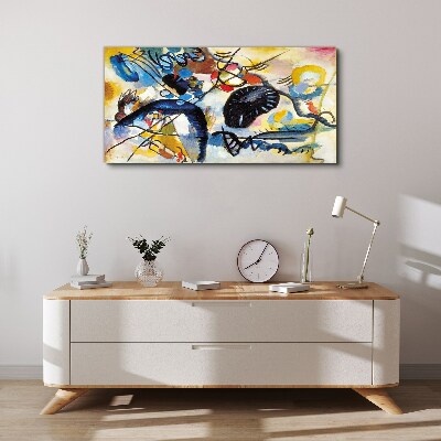 Tablou canvas Peisaj abstract de culori