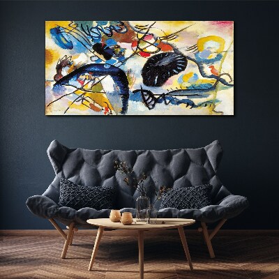 Tablou canvas Peisaj abstract de culori