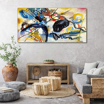 Tablou canvas Peisaj abstract de culori