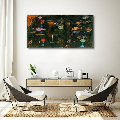 Tablou canvas Magia peștelui de Paul Klee