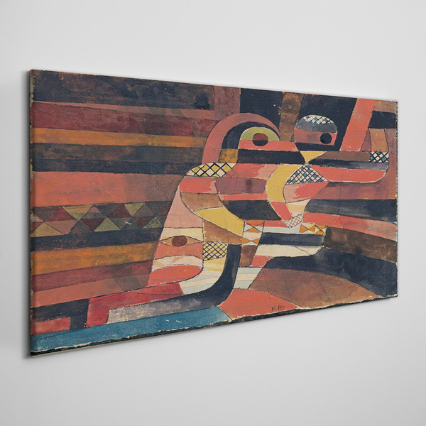 Tablou canvas Dans abstract de forme colorate