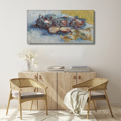 Tablou canvas Legume pe masă
