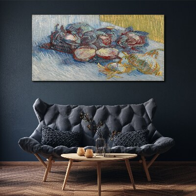 Tablou canvas Legume pe masă