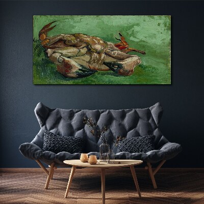 Tablou pe panza Crab întins pe spate