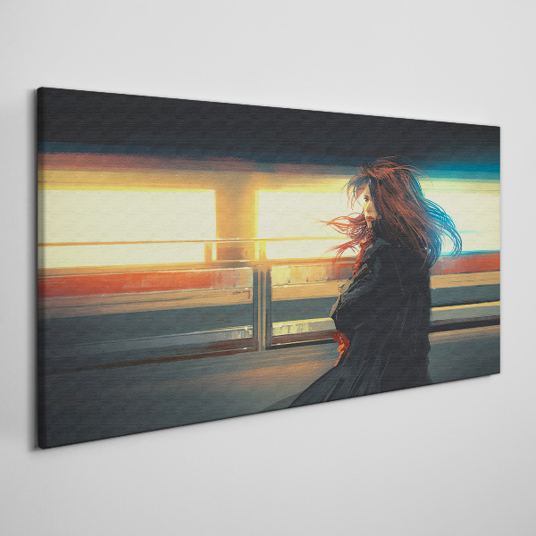 Tablou canvas Reflecții în lumina orașului