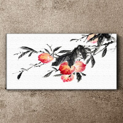 Tablou canvas Accente florale într-un stil delicat